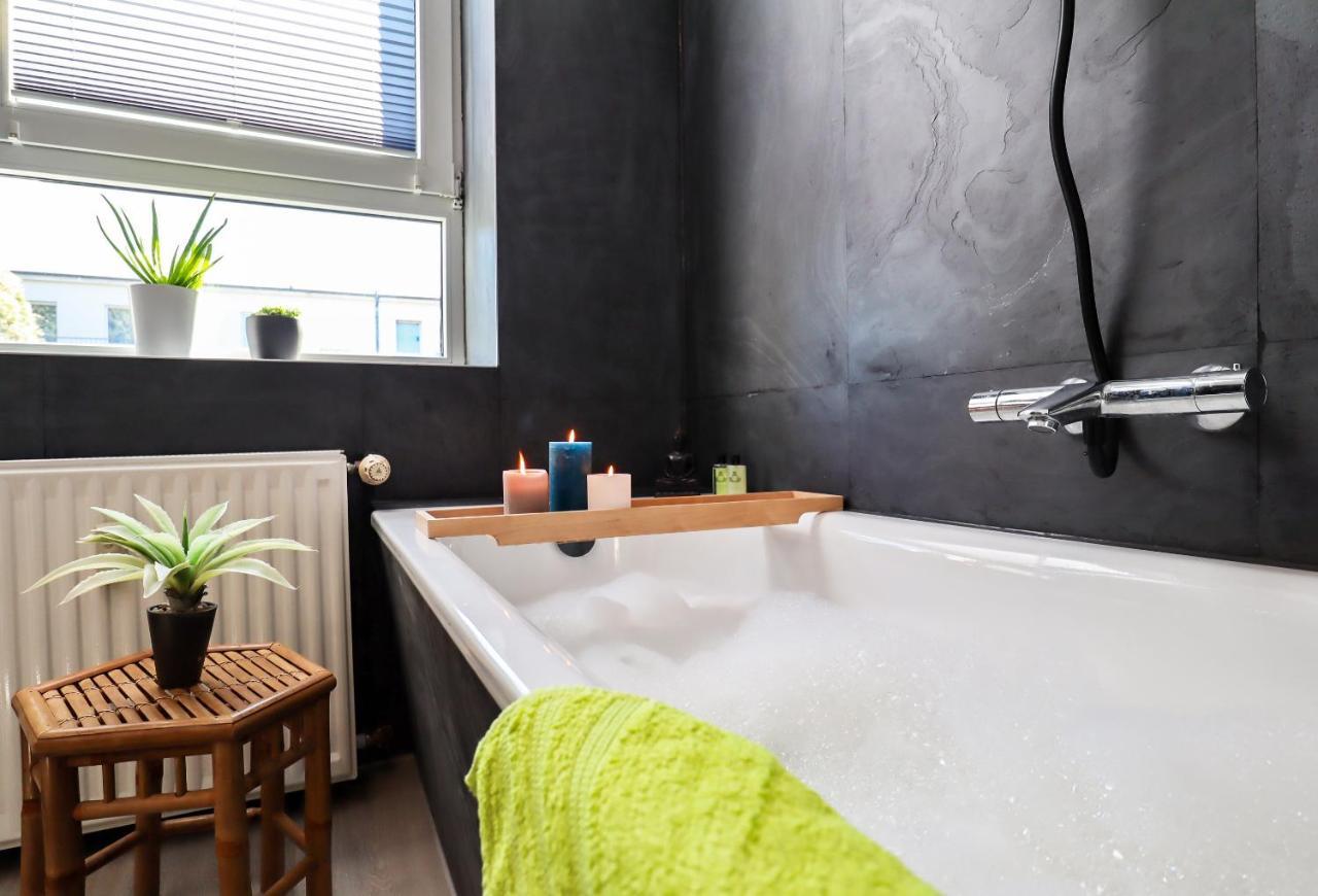 Md-8 Kleiststrasse 4 - Zentral Nur 5Min Bis Zur Innenstadt - 2Schlafzimmer-Smart Tv-Badewanne-Innenhoflage Magdeburgo Esterno foto